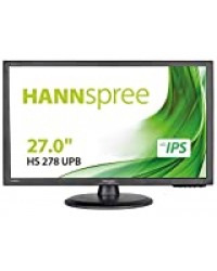 Hannspree Hanns.G HS 278 UPB LED Display 68,6 cm (27") Full HD LCD Noir - Écrans Plats de PC (68,6 cm (27"), 1920 x 1080 Pixels, Full HD, LED, 5 ms, Noir)