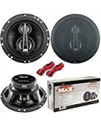 Haut Parleur DIFFUSANTS LANZAR MX63 MX 63 DE 16,50 CM 165 MM 6.5" DE 400 Watt RMS ET 800 Watt Max À Couple DE PRÉDISPOSITION Range À 3 Rue COAXIAUX pour LOGEMENTS STANDARDES Voiture