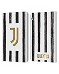 Head Case Designs Officiel Juventus Football Club Home 2020/21 Kit de Match Coque en Cuir à Portefeuille Compatible avec Huawei MediaPad T3 10