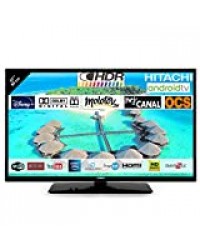 Hitachi 32FK5HAE2252 Téléviseur LED 32" 80,01cm HD avec Alexa Android Smart TV: Netflix, Youtube, Prime/WiFi / 3 HDMI / 2 USB