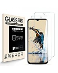 HJX Verre Trempé pour Blackview A60 /A60 Pro Protecteur D'écran [2 pièces], Dureté 9H, 2.5D Haute Définition, sans Bulle, Résistant à la Rayure Film Protecteur pour Blackview A60 /A60 Pro