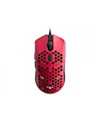 HK Gaming Sirius M Souris de jeu filaire Ambidextre avec coque nid d'abeille ultra légère 12 000 cpi 6 boutons 54 g (Sirius-M, Monza Limited Edition)