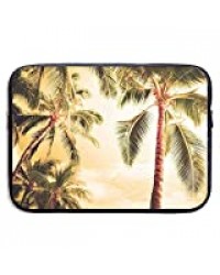 Housse de Protection pour Ordinateur Portable 15 Pouces Palmtree Housse en néoprène Compatible Notebook