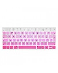 i-Buy QWERTY Protège Clavier Compatible pour Apple Magic Keyboard, Silicone Protection Poussière Coque Clavier Couverture Ultra-mince [EU English Layout]- Dégradé bleu