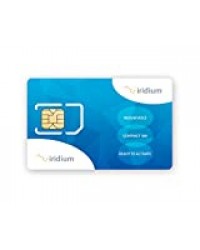 Iridium Satellite Carte SIM PostPaid (aucun temps d'antenne inclus)