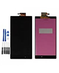 ixuan pour Sony Xperia Z Ultra XL39h XL39 C6802 C6806 Vitre Tactile Ecran LCD Assemblé (Non Châssis) de Remplacement (Noir)