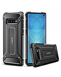 J&D Compatible pour Coque Galaxy S10, [ArmorBox] [Double Couche] Coque de Protection Robuste Antichoc et Hybride pour Samsung Galaxy S10 - [Pas pour Galaxy S10 Plus/Galaxy S10e/Galaxy S10 5G]