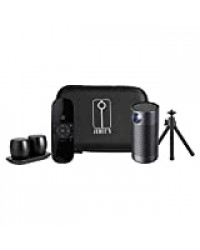 JEDEESHOP.COM - Vidéoprojecteur Pack Multimédia, Mini Projecteur Portable sans Fil, Cinéma de Poche, Applications intégrées Netflix, Prime Vidéo, Youtube, Compatible 4K