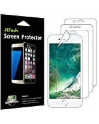 JETech Film de Protection d'écran pour iPhone Se 2020, iPhone 8 et iPhone 7 en Transparent, Lot de 3