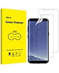 JETech Protection Ecran Samsung Galaxy S8 (Pas pour Galaxy S8+), Film Ultra HD TPU, Coque Compatible, Lot de 2