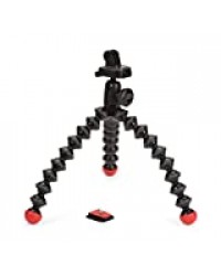 JOBY GorillaPod Action Tripod - Mini Trépied Polyvalent avec Fixation pour GoPro, 360 et Caméras d’Action, JB01300-BWW