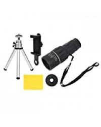 Jumelles 16x Zooming Phone Jumelles professionnelles compactes haute définition Télescope pliable intérieur et extérieur Bon choix pour l'observation des oiseaux, jeux de sport et activités de plein a