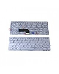 KINPOWER Clavier Azerty Français pour Sony Vaio VPCSB3Q9E/P VPCSB1A9E/B Silver sans Frame