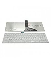 KINPOWER Clavier AZERTY Français pour Toshiba Satellite C850 C855 C870 C875 Blanc