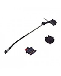 KINPOWER DC Jack Connecteur Alimentation pour Sony Vaio VPCEB4E9E/BQ VPCEB4E9R/BQ Ligne：14cm