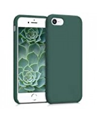 kwmobile Coque Compatible avec Apple iPhone 7/8 / Se (2020) - Coque - Housse de téléphone Vert Sapin