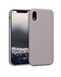 kwmobile Coque Compatible avec Apple iPhone XR - Coque - Housse de téléphone Taupe Clair