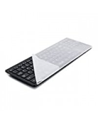 kwmobile Protection Clavier Compatible avec 15" - 17" Laptop/Notebook/Ultrabook - Housse Universelle 36 x 13 cm Clavier Ordinateur Transparent