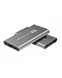 Lankater Carte De Capture Vidéo USB Hdmi en Boucle 4K Diffusion en Direct De Jeu HD Ps4 / NS/Xbox/Collecteur De Commutateurs/Transmission De Type Cpower/Sortie USB 3.0 / Jeu Mobile