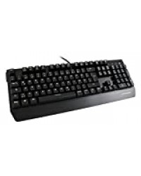 LC-Power LC-Key-Mech-1 USB QWERTZ Allemand Noir Clavier - Claviers (avec Fil, USB, Clavier mécanique, QWERTZ, LED, Noir)