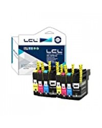 LCL Cartouche d'encre Compatible LC121 LC123 LC123BK LC123C LC123M LC123Y (2Noir 2Cyan 2Magenta 2Jaune) Remplacement pour Brother MFC-J4410DW/J4510DW/J4610DW /J4710DW/J470DW