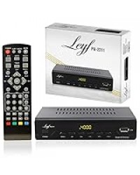 LEYF PA-2211 Décodeur TNT - Full HD 1080p - DVB-T2 - Tuner TNT - Décodeur TV (HDTV,SCART,USB) HD pour TV