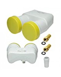 LNB MONOBLOC SINGLE 6° 0,1 DB GOLDEN MEDIA FULL HD 3D READY