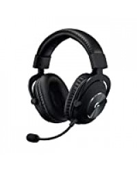 Logitech G, Casque Gaming PRO (2e Génération), Confortable et Durable avec Transducteurs Audio PRO-G 50 mm, Aluminium, Acier et Mousse à Mémoire de Forme (pour PC, PS4, Switch, Xbox One, VR) - Noir