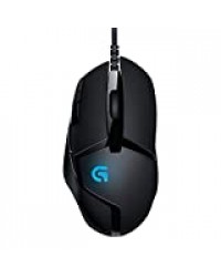 Logitech G402 Hyperion Fury Souris Gamer Filaire, Suivi Optique 4000 PPP, Ultra-Léger, Ultra-rapide, 8 Boutons Gaming Programmables, Idéale FPS, Compatible avec PC/Mac - Noire