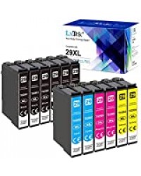 LxTek 29XL Compatible pour Epson 29 XL Cartouche d'encre pour pour Epson Expression Home XP-342 XP-255 XP-235 XP-435 XP-332 XP-345 XP-335 XP-245 XP-247 XP-432 XP-455 XP-452