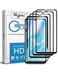 Migimi Verre Trempé pour Huawei P30 Lite [Lot de 3], 9H Dureté Film Protection écran, Couverture Complète, Anti-Rayures, sans Bulles, Haute Définition Film de Protection d'écran pour Huawei P30 Lite