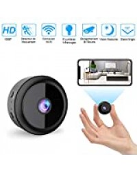 Mini Camera Espion WiFi, Full HD 1080P Caméra Cachée Spy sans Fil avec Vision Nocturne et Détection de Mouvement Micro Caméra de Surveillance de Sécurité Bébé