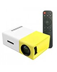 Mini projecteur - Projecteur vidéo LCD à LED couleur Pico portable pour les enfants présents, Vidéo TV, Divertissement en plein air