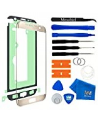 MMOBIEL Écran Tactile Compatible avec Samsung Galaxy S7 Edge G935 Séries (Or) avec Kit d'Outils Complet