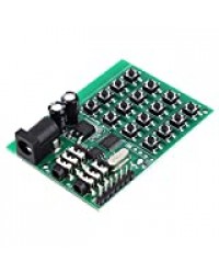 Module de décodage vocal DTMF, Module DTMF Audio double tonalité DC 5~24 V, 1 pièces pour clavier de numérotation d'interface MCU