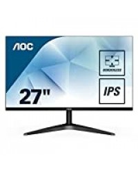 Moniteur Full HD Svelte Sans Cadre de 1920 x 1080 IPS, 27", Noir