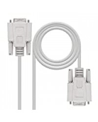 Nano Cable 10.14.0602 - Câble Serie RS232 Null Modem, DB9, Femelle-Femelle,1.8mts