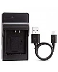 NB-11L USB Chargeur pour Canon IXUS 132, IXUS 150, IXUS 155, IXUS 160, IXUS 170, IXUS 275 HS, PowerShot A2300, A2500, A2600, PowerShot ELPH 110 HS, 115 is, 130 is, 320 HS Caméra Batterie et Plus