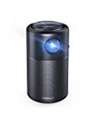 Nebula Capsule,par Anker,Mini projecteur Wi-FI Intelligent,100 lumens Ans,Enceinte 360°,projecteur de Films,Image 100 Pouces,autonomie de Lecture vidéo de 4 Heures,Divertissement à Domicile