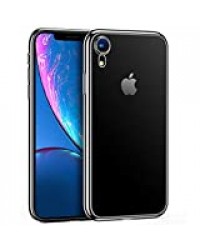 NEW'C Coque Compatible avec iPhone XR, Coque de Protection avec Absorption de Choc et Anti-Scratch Ultra Transparente Silicone en Gel TPU Souple Compatible avec iPhone XR