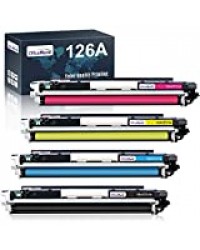 OFFICEWORLD Compatible HP 126A (CF310A CF341A CE311A CE312A CE313A) Cartouche de Toner pour HP LaserJet Pro 100 Color MFP M175 M175A M175nw CP1020 CP1025 CP1025nw TopShot M275 M275NW