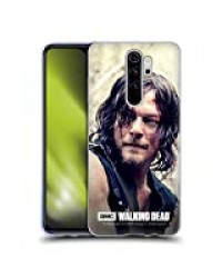 Officiel AMC The Walking Dead Moitié De Corps Daryl Dixon Coque en Gel Doux Compatible avec Xiaomi Redmi Note 8 Pro