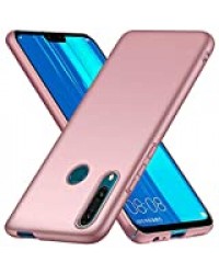 ORNARTO Coque Huawei P Smart Z, Finition Matte [Ultra Leger] [Ultra Mince] Anti-Rayures Coque Rigide Etui Housse pour Huawei P Smart Z(2019) 6.59 Pouces Or Rose