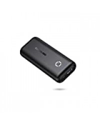 POWERADD Batterie Externe 10000mAh EnergyCell Mini Ultra Petite avec 2.4A USB Sortie Chargeur Portable Le Plus Léger Poids pour iPhone, Huawei, Samsung, Xiaomi, Wiko, etc.- Noir