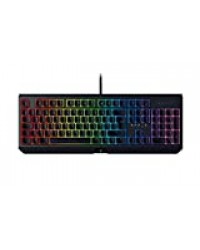 Razer BlackWidow (2019) - Clavier de jeu mécanique pleine taille (clavier avec commutateurs mécaniques verts Razer, touches programmables, gestion des câbles, éclairage couleur RVB) FR Layout