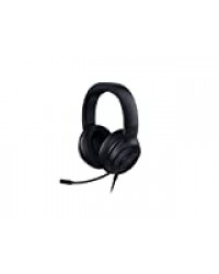 Razer Kraken X - Casque de jeu (casque de jeu ultra-léger pour PC, Mac, Xbox One, PS4 et Switch, rembourrage du bandeau, son surround 7.1) noir