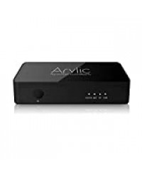 Récepteur audio WiFi et Bluetooth | Arylic S10 | Airplay DLNA Streaming Sans Fil | Synchronisation Multi-room | Décodage 24bit 192kHz | Spotify Connect, Tidal, Deezer Supporté | Connexion LAN RJ45