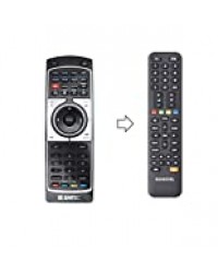 Remote 1745 Télécommande de rechange (non originale) compatible avec toutes les fonctions pour EMTEC Movie Cube Q800