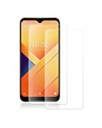 ROVLAK Verre Trempé pour Wiko Y81 Protection Ecran [2 Pièces] Flim Protection Dureté 9H Haut Définition Anti Rayures sans Bulles Tempered Glass Screen Protector pour Wiko Y81