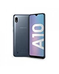 Samsung A10, Smartphone, LTE, Android 9.0 (Pie) Con One UI, Capacité: 32 GB (512GB with Memory Card), Noir [Italia]